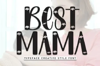 Best Mama Display font