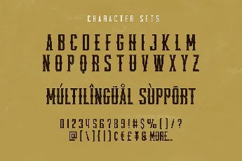 Pineforest Classic Display font