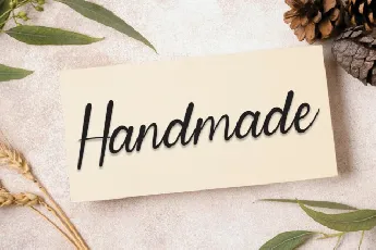 Handmade Crooked Script font