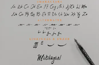 Signature font