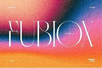 Fubiox - Demo Version font