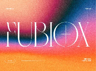 Fubiox - Demo Version font