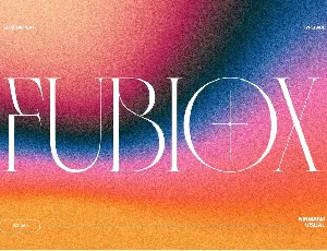 Fubiox - Demo Version font