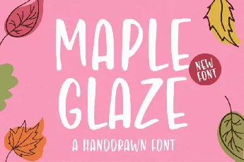 Maple Glaze font