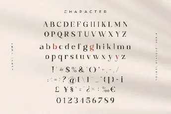 Clust font