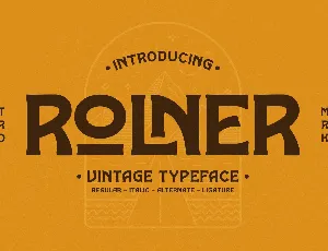 Rolner font