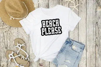 Beach Soccer font