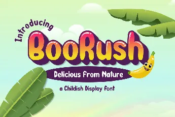 BooRush font