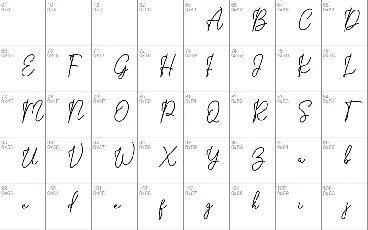 Barier Signature font