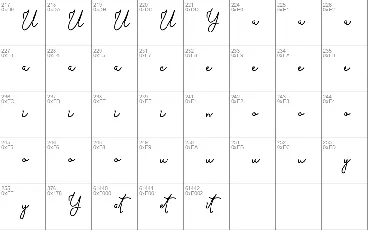 Barier Signature font