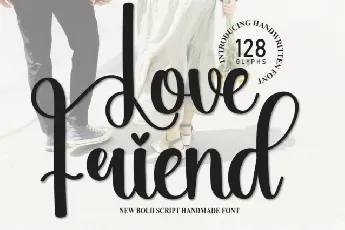 Love Friend Script font