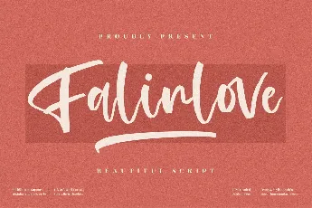 Falinlove font