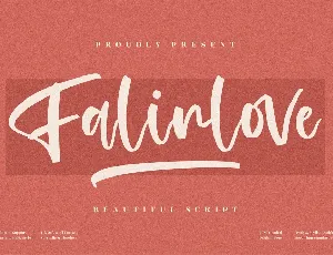 Falinlove font