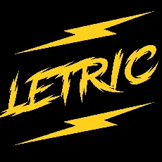 Letric PERSONAL USE ONLY font