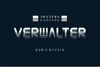 Verwalter Demo font