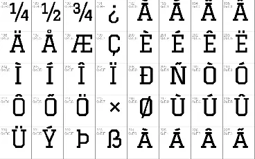 Graduate font