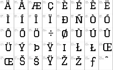 Graduate font