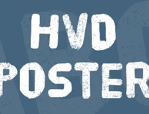 HVD Poster font