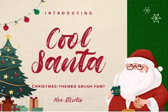 Cool Santa font