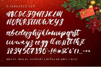 Cool Santa font