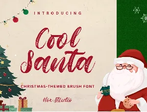 Cool Santa font