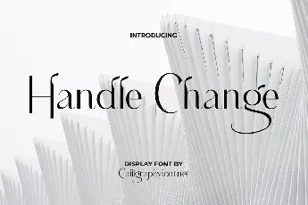 Handle Change font