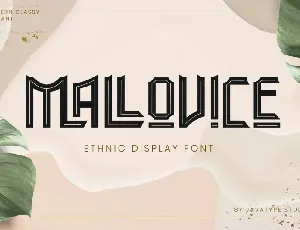 Mallovice font