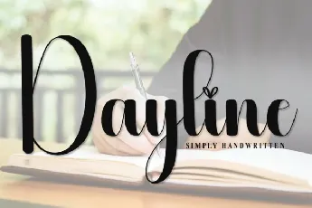 Dayline Script font