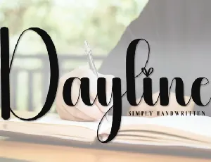 Dayline Script font