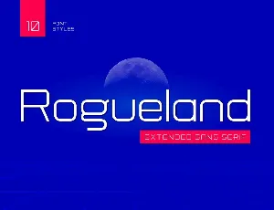 Rogueland font