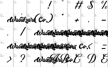 Houseback font