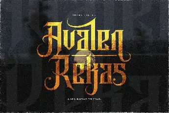 Avalen Rekas font