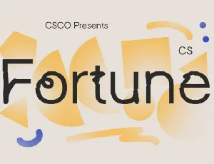 CS Fortune font