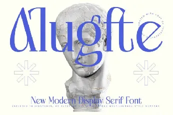 Alugfte font