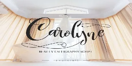 Carolyne font