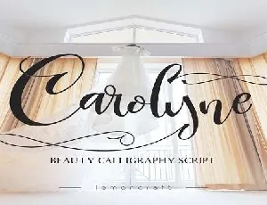 Carolyne font