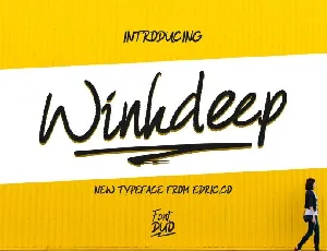 WinkDeep Script Duo font