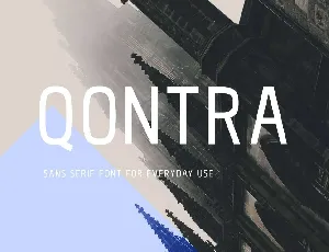 Qontra font