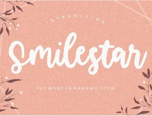 Smilestar font