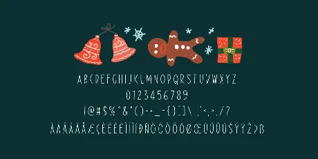 Our Happy Holiday font