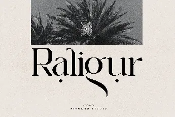 Raligur font