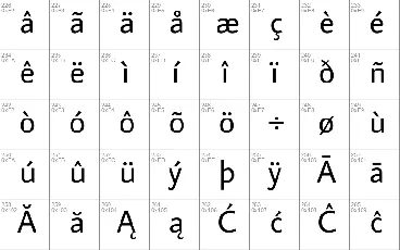 Average Sans font