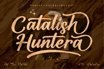 Catalish Huntera font