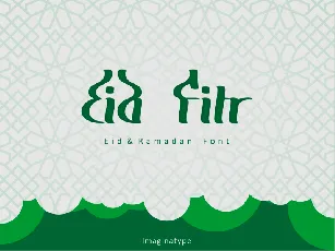 Eid Fitr font