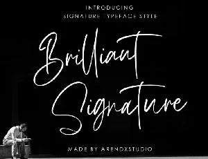 Brilliant Handwritten font