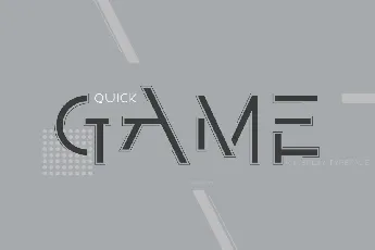 Quick Game font