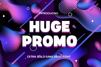 Huge Promo font