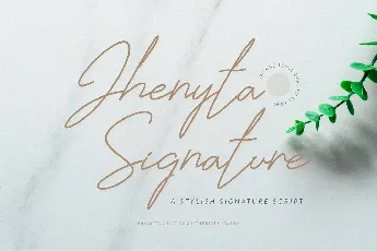 Jhenyta font