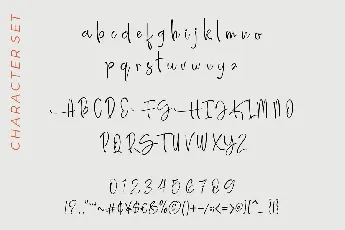 Amellia Ink font