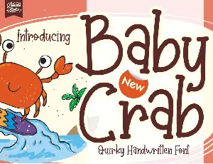 Baby Crab font